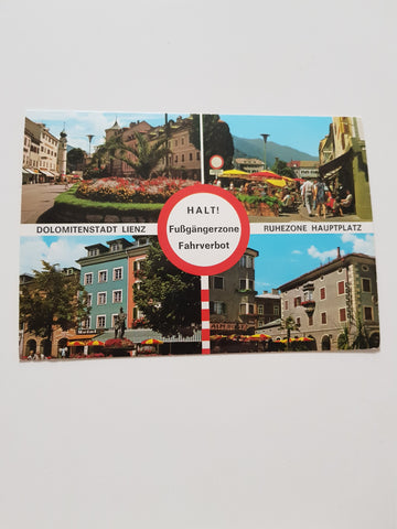 AK Lienz. Ruhezone Hauptplatz.