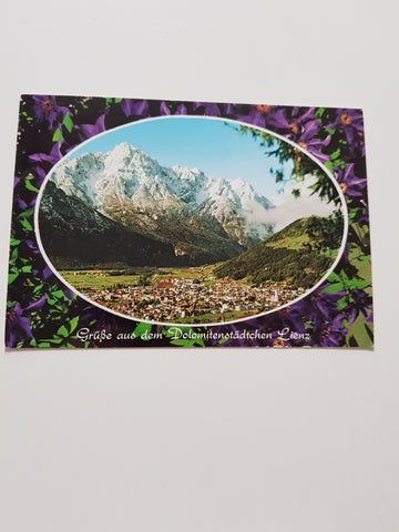 AK Grüße aus dem Dolomitenstädtchen Lienz.