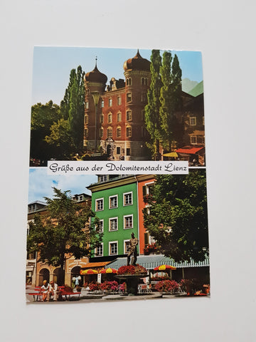 AK Grüße aus der Dolomitenstadt Lienz.