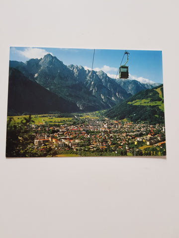 AK Lienz mit Zettersfeldseilbahn.
