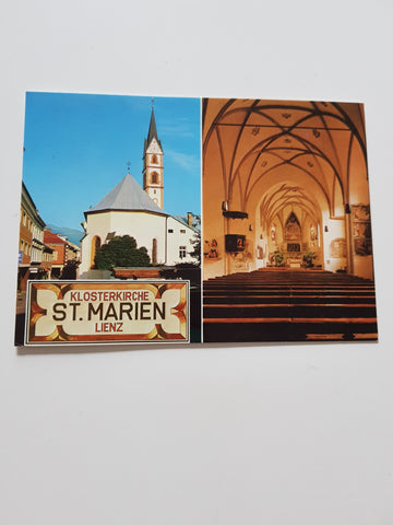 AK Klosterkirche St. Marien in Lienz.