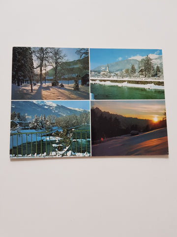 AK Wintergrüße aus Lienz.