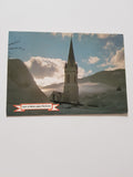 AK Lienz im Winter gegen Pfarrkirche.