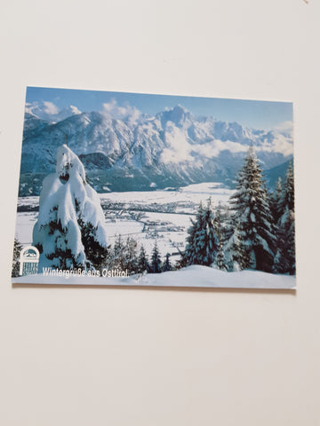 AK Lienz. Wintergrüße aus Osttirol.