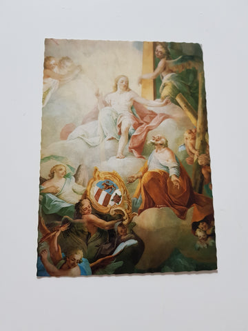 AK Lienz. Pfarrkirche St. Andreas. Deckenfresko.