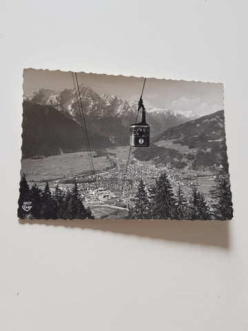 AK Lienz mit Zettersfeldbahn.