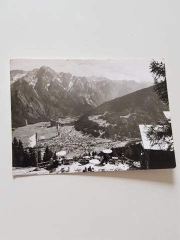 AK Lienz. Blick von der Zettersfeldhütte.