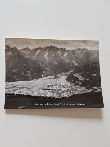 AK Blick vom Steiner Mandl. auf die Lienzer Dolomiten.