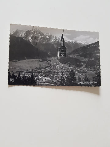 AK Lienz mit Zettersfeldbahn.