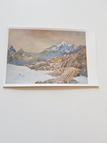 AK Blick von der Gößnitzscharte auf Hochschober.