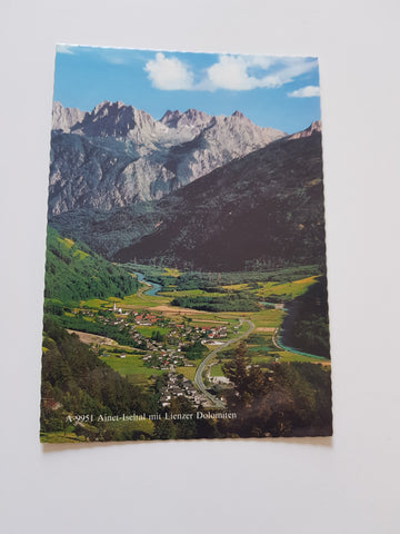 AK Ainet-Iseltal mit Lienzer Dolomiten.