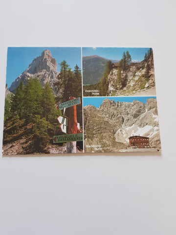 AK Dolomitenhütte. Karlsbaderhütte.