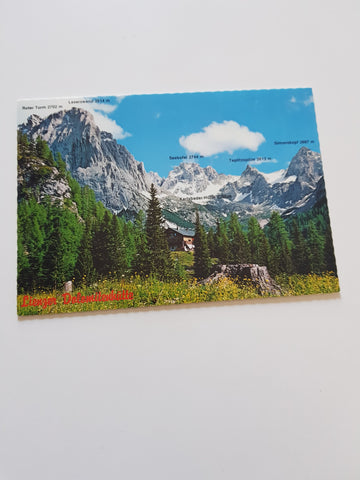 AK Lienzer Dolomitenhütte.