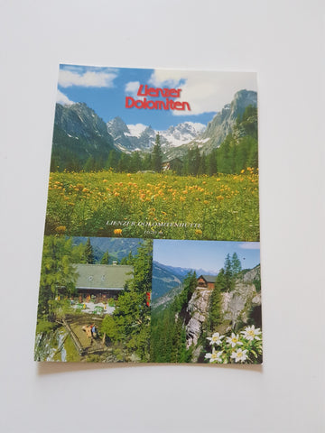 AK Lienzer Dolomitenhütte.