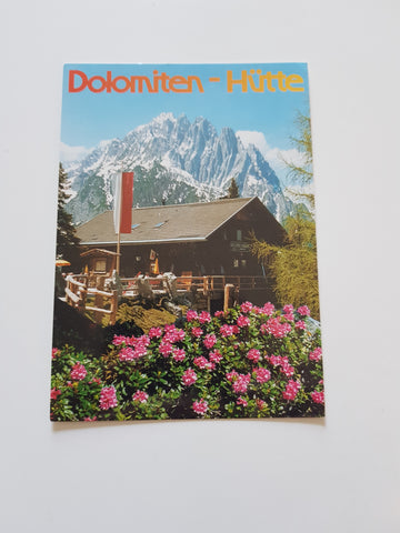 AK Lienzer Dolomitenhütte.