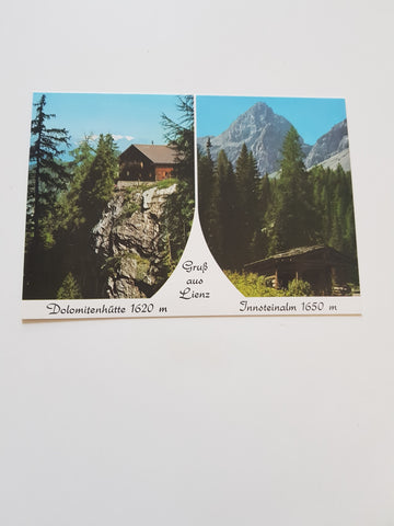AK Gruß aus Lienz. Dolomitenhütte. Innsteinalm.
