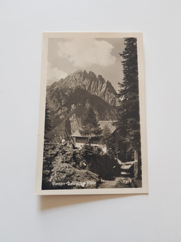 AK Lienzer Dolomitenhütte.