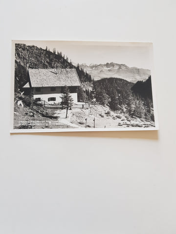 AK Lienzer Dolomiten Kerschbaumeralm Schutzhaus g. Schobergruppe.