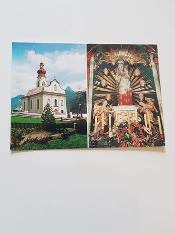 AK Anras. Filialkirche Asch mit Gnadenbild.