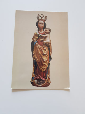 AK Thal-Assling. St. Korbinian von 1460. Madonna mit Kind.