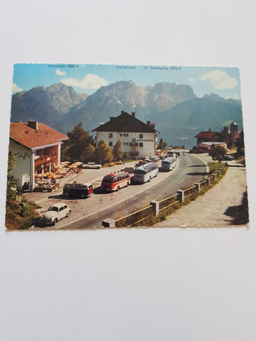 AK Iselsberg. Cafe Iselsberg Bes. Herb. Obersteiner. Hotel Iselsbergerhof. Bes. Jos. Obersteiner.