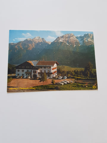 AK Dölsach. Gasthof Dolomitenblick. Iselsberg. Bes. M. Oberbichler.