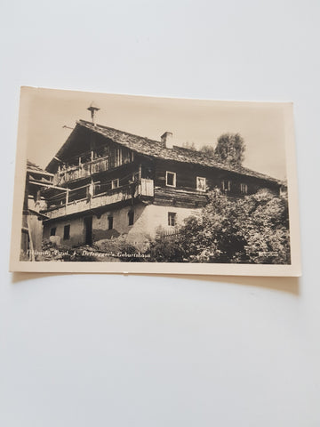 AK Dölsach. Defregger's Geburtshaus. (1933)