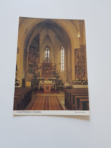 AK Gotische Pfarrkirche von Tessenberg. Heinfels.
