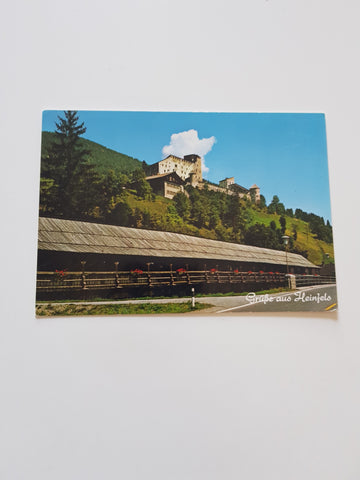 AK Grüße aus Heinfels. Brücke.