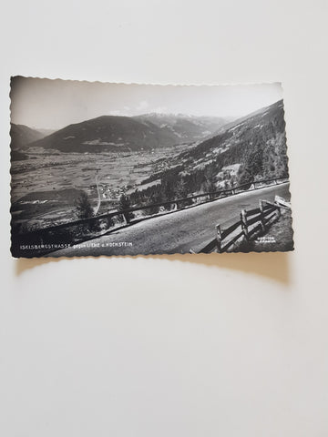 AK Iselsbergerstrasse gegen Lienz u. Hochstein.