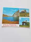 AK Herbst am Obstansersee bei Kartitsch. Obstansersee-Hütte. Prinz-Heinrich-Kapelle.