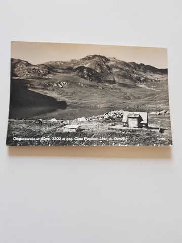AK Obstansersee u. Hütte geg. Cima Frugnoni.