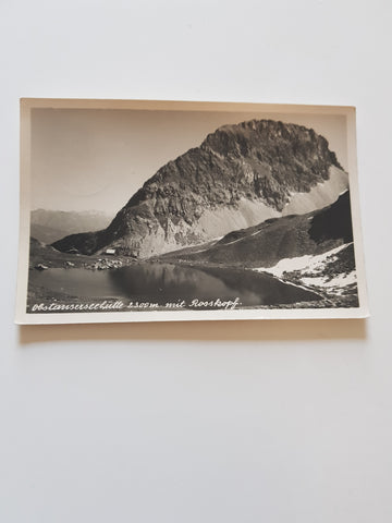 AK Obstanserseehütte mit Rosskopf.