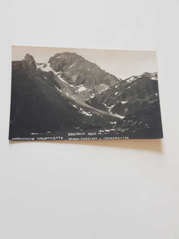 AK Karnische Hauptkette Obstans gegen Rosskopf u. Maurerspitze.