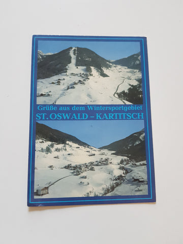 AK Grüße aus dem Wintersportgebiet St. Oswald - Kartitsch.