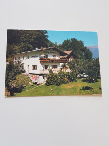 AK Leisach bei Lienz. Gasthof Südalpen - Camping Besitzer: Josef Zanon.