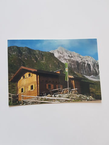 AK Neue Porzehütte bei Obertilliach.