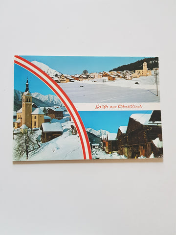 AK Grüße aus Obertilliach.