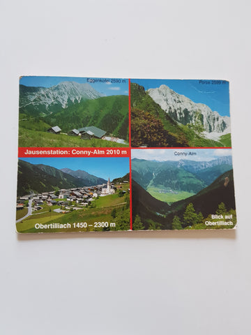 AK Obertilliach. Jausenstation Conny-Alm.