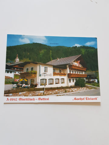 AK Obertilliach. Gasthof Edelweiß.