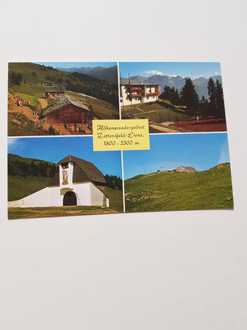 AK Höhenwandergebiet Zettersfeld-Lienz.