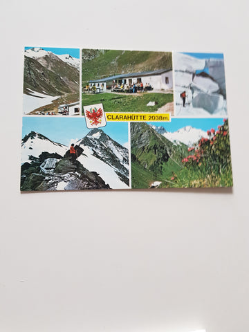 AK Clarahütte mit Röthspitze. Prägraten.