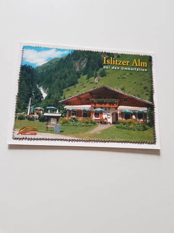 AK Islitzer Alm bei den Umballfällen.