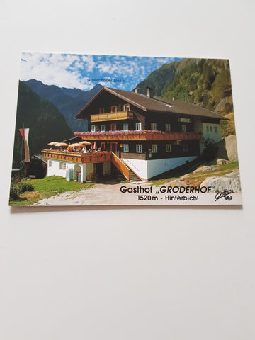 AK Hinterbichl. Gasthof Groderhof.