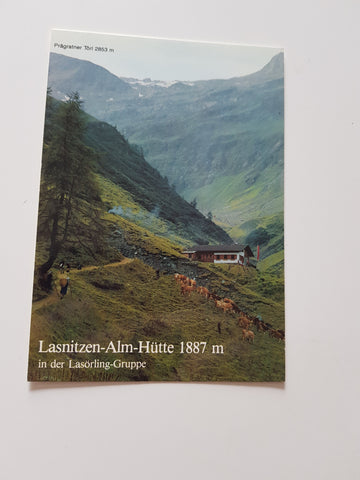 AK Lasnitzen-Alm-Hütte in der Lasörling-Gruppe.