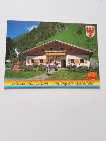 AK Islitzer Alm - Anfang der Umbalfälle. Hinterbichl 14.