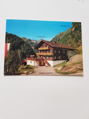 AK Hinterbichl. Gasthof Groderhof.