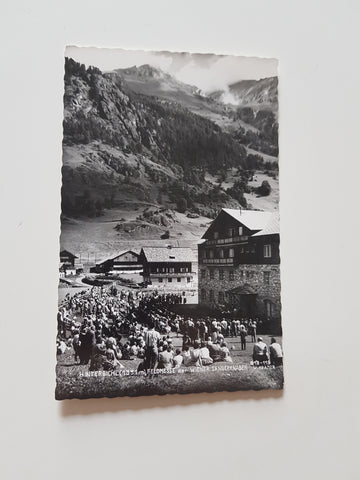 AK Hinterbichl. Feldmesse der Wiener Sängerknaben.