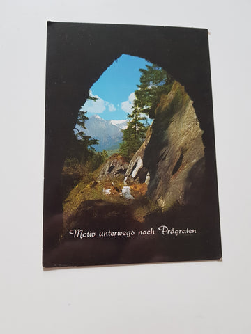 AK Motiv unterwegs nach Prägraten.