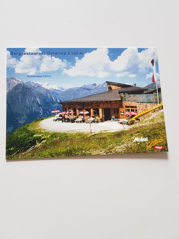 AK Bergrestaurant. Goldried. Bes. Familie Köll. Matrei in Osttirol.